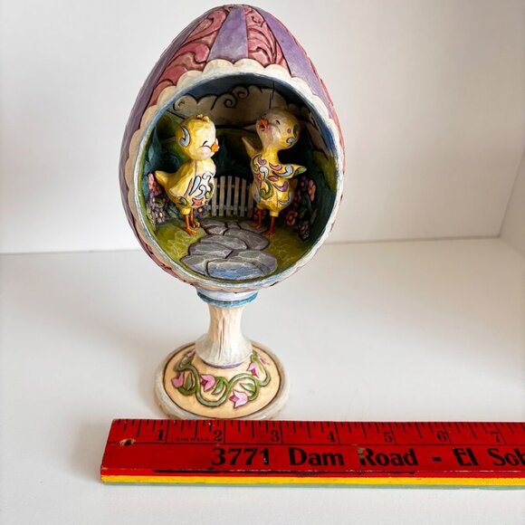 Jim Shore Easter Egg Chicks 2007 Hatched Just In Time For Spring 4009253 - Picture 10 of 10